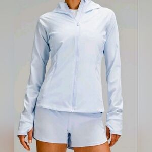 Lululemon Mist Over Windbreaker Light Blue